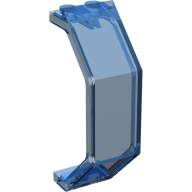 Lego panel 3x2x6, průhledná tmavě modrá (246643, 4109865)